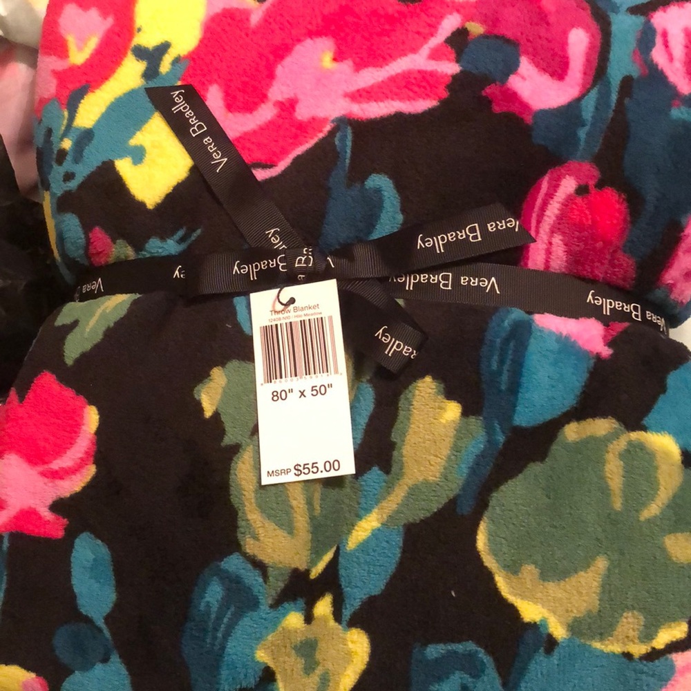 Vera Bradley throw blanket